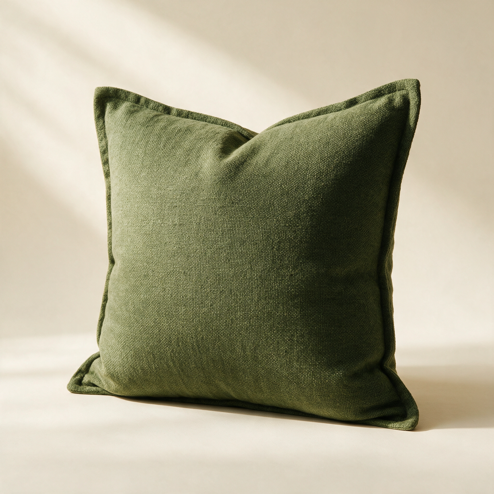 Nola Accent Cushion in moss by Eco Bloom Supplies