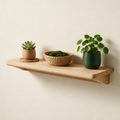Arlo Oak Wall Shelf by Eco Bloom Supplies