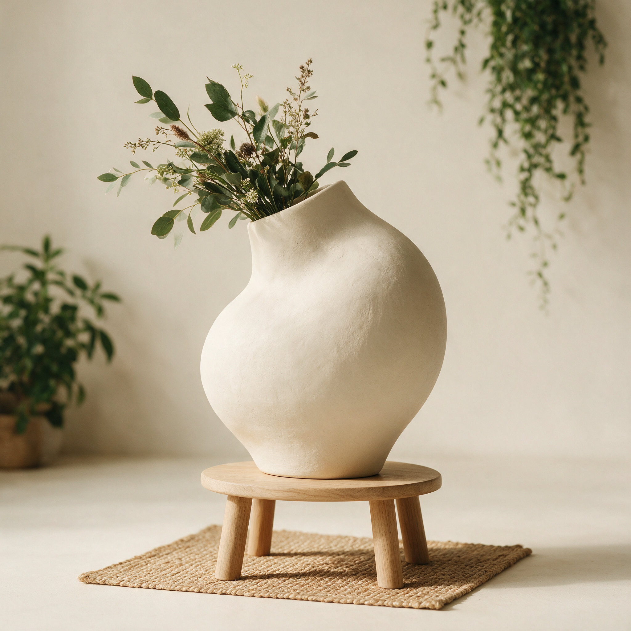 Meadow Ceramic Vase by Eco Bloom Supplies